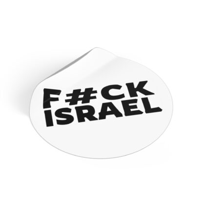 F#CK Israel Vinyl Stickers - Image 3