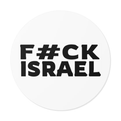 F#CK Israel Vinyl Stickers - Image 2