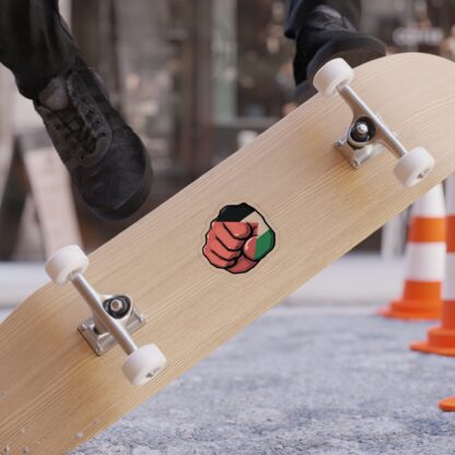 Free Palestine - Fist -Cut Outdoor Sticker - Image 6